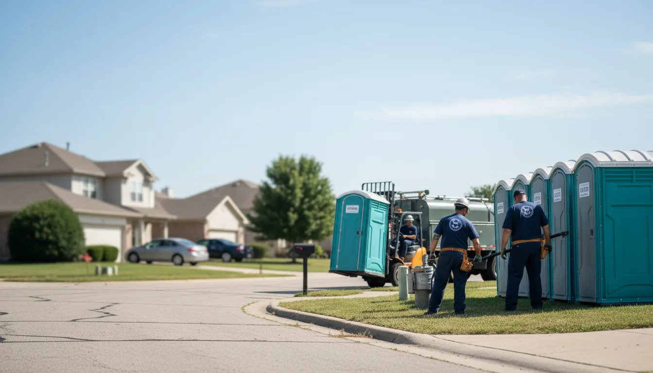 Porta Potty Rental in Charles City, IA near me